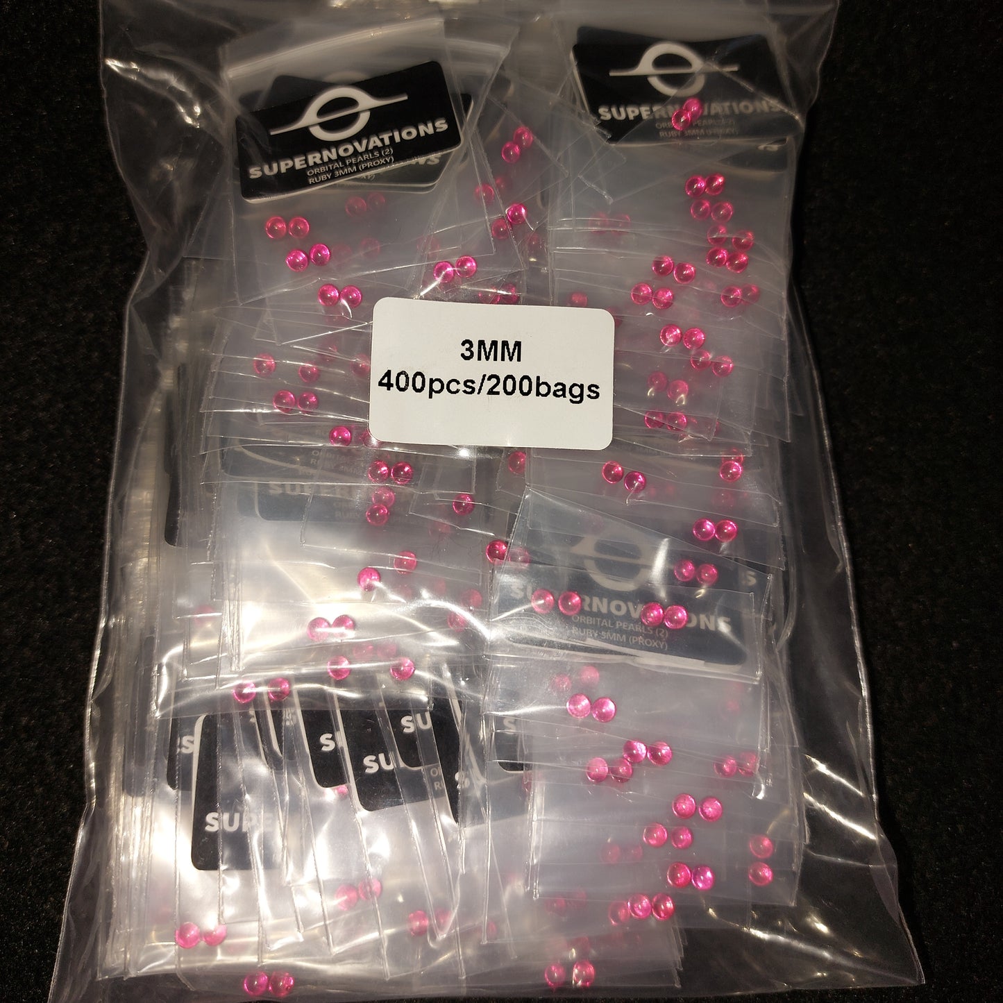 Orbital 2-Pack: 3mm Ruby Terp Pearls (Proxy, Peak)